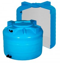 Бак для воды Aquatech ATV-2000 BW (сине-белый) с поплавком