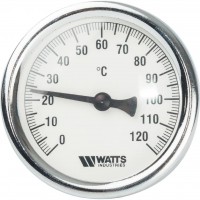 10005809(03.01.060) Watts F+R801(T) 63/75 Термометр биметаллический с погружной гильзой 63 мм, штуцер 75 мм