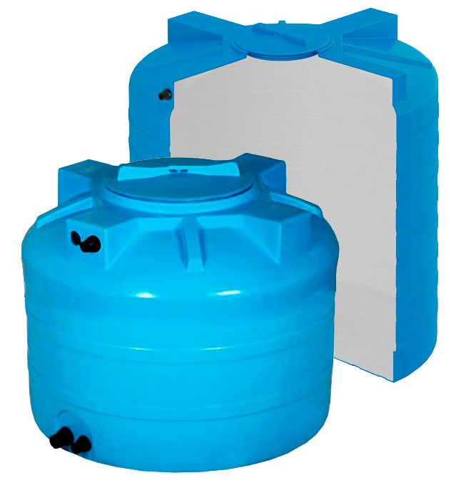 Купить недорого 0-16-2155 Бак для воды Aquatech ATV-1500 BW (сине-белый) с поплавком 16 950 руб.