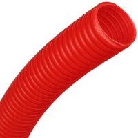 Купить недорого SPG-0002-502016 SPG-0002-502016 STOUT Труба гофрированная ПНД, цвет красный, наружным диаметром 20 мм для труб диаметром 16 мм 18 руб.