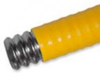 Труба гофрированная отожженная нерж. сталь с п/э покрытием(желтая) TR-15А FLEXY