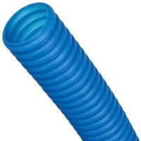 Купить недорого SPG-0001-503225 SPG-0001-503225 STOUT Труба гофрированная ПНД, цвет синий, наружным диаметром 32 мм для труб диаметром 25 мм 30 руб.