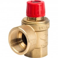 10004775(02.19.430) Watts SVH 30-1 1/4 Предохранительный клапан для систем отопления (красная крышка) 3 бар