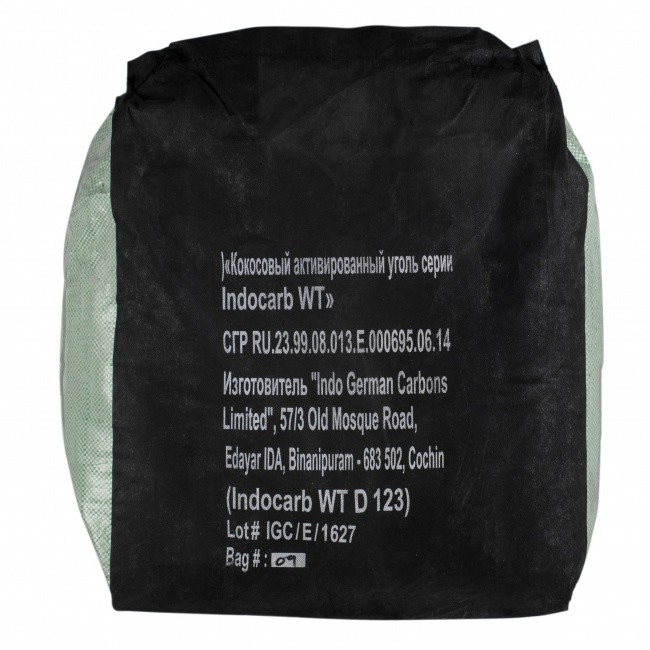 Купить недорого 40228 (1100) Активированный уголь АУ Indo German 12*30 (I.N. 1100) мешок 25 кг 12 303 руб.