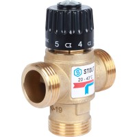 Купить недорого SVM-0120-164325 SVM-0120-164325 STOUT Термостатический смесительный клапан для систем отопления и ГВС. G 1” M, 20-43°С KV 1,6 м3/ч 7 982 руб.