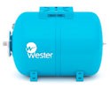 Мембранный бак для водоснабжения горизонтальный Wester WAO24