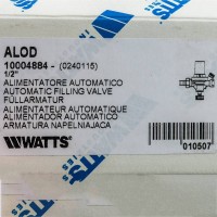 Купить недорого 10004884 10004884(02.40.115) Watts ALOD Подпиточный клапан ALIMAT 1/2" лат. 5 623,46 руб.