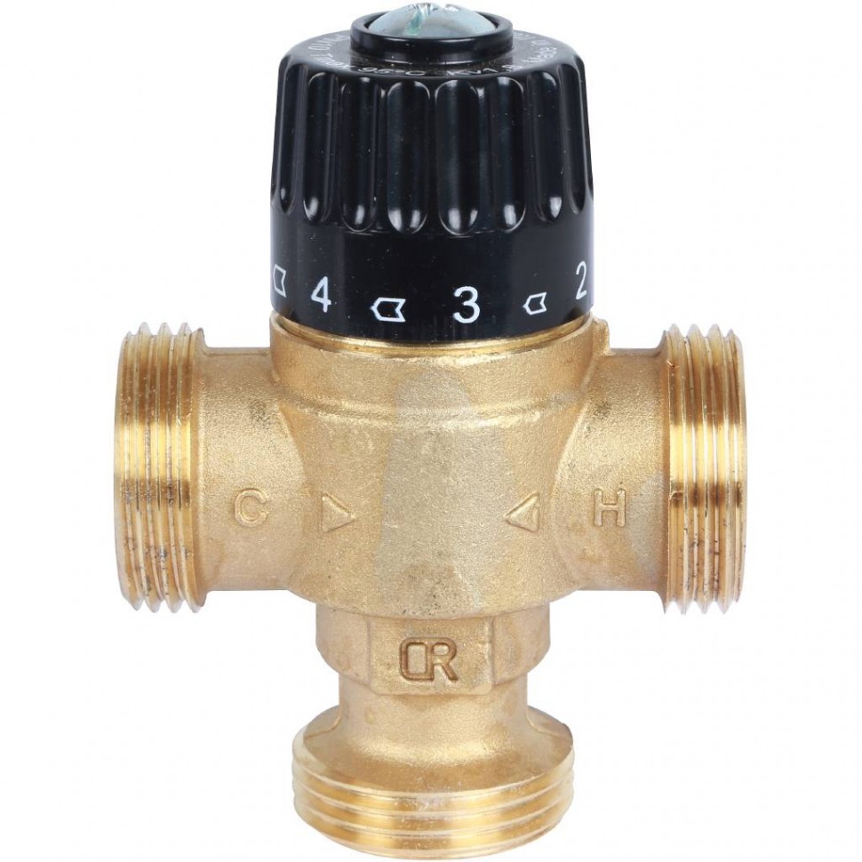 Купить недорого SVM-0125-186525 SVM-0125-186525 STOUT Термостатический смесительный клапан для систем отопления и ГВС 1"  НР   30-65°С KV 1,8 5 426 руб.