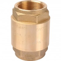 SVC-0011-000032 STOUT 1 1/4" Клапан обратный пружинный муфтовый с металлическим седлом