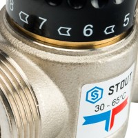 Купить недорого SVM-0025-356532 SVM-0025-356532 STOUT Термостатический смесительный клапан для систем отопления и ГВС 1 1/4"  НР   30-65°С KV 3,5 13 506,75 руб.