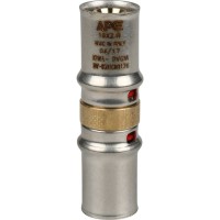 Купить недорого SFP-0003-001616 SFP-0003-001616 STOUT Муфта соединительная равнопроходная 16х16 для металлопластиковых труб прессовой 476 руб.
